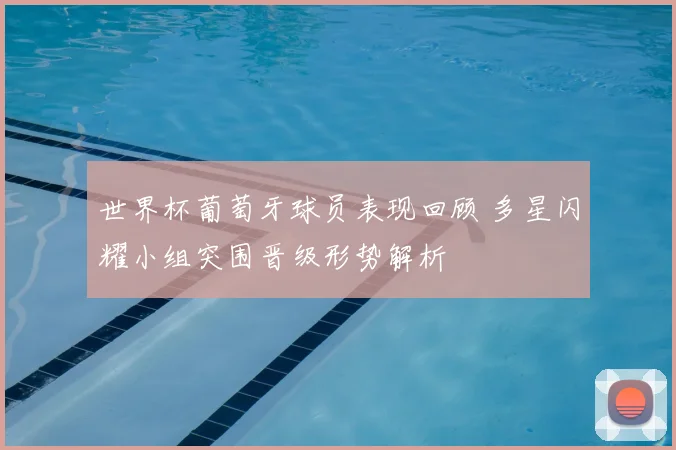 世界杯葡萄牙球员表现回顾 多星闪耀小组突围晋级形势解析